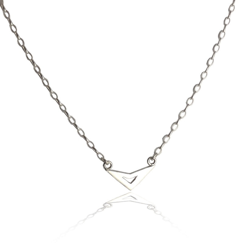 Collar de plata 925 Pico Ch artesanal — Luminé Zacatecas