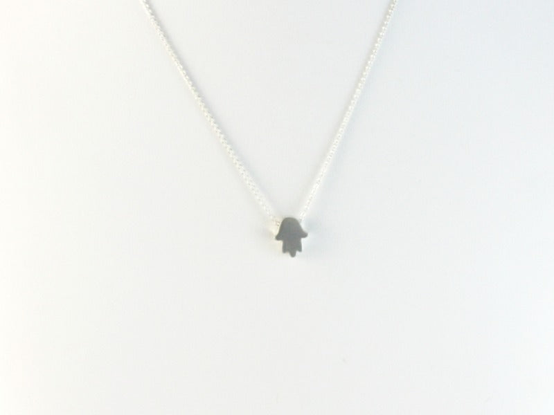 Collar de plata 925 HAMSA artesanal — Luminé Zacatecas