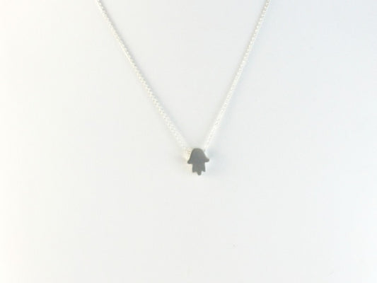 Collar de plata 925 HAMSA artesanal — Luminé Zacatecas