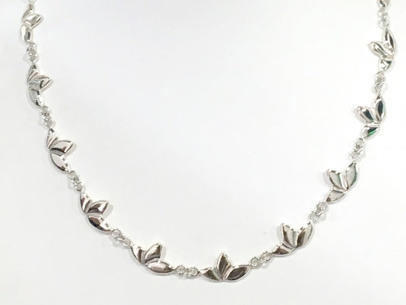 Gargantilla de plata 925 Loto artesanal — Luminé Zacatecas