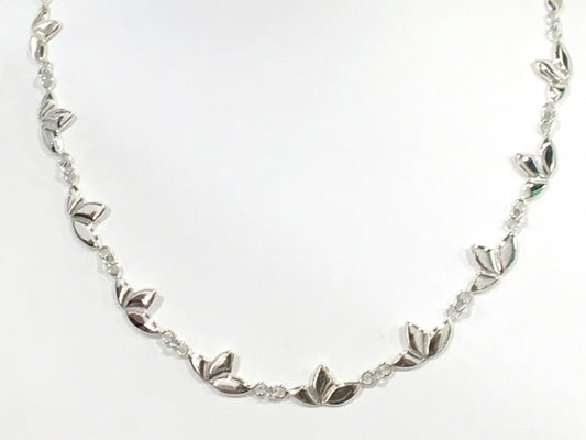 Gargantilla de plata 925 Loto artesanal — Luminé Zacatecas