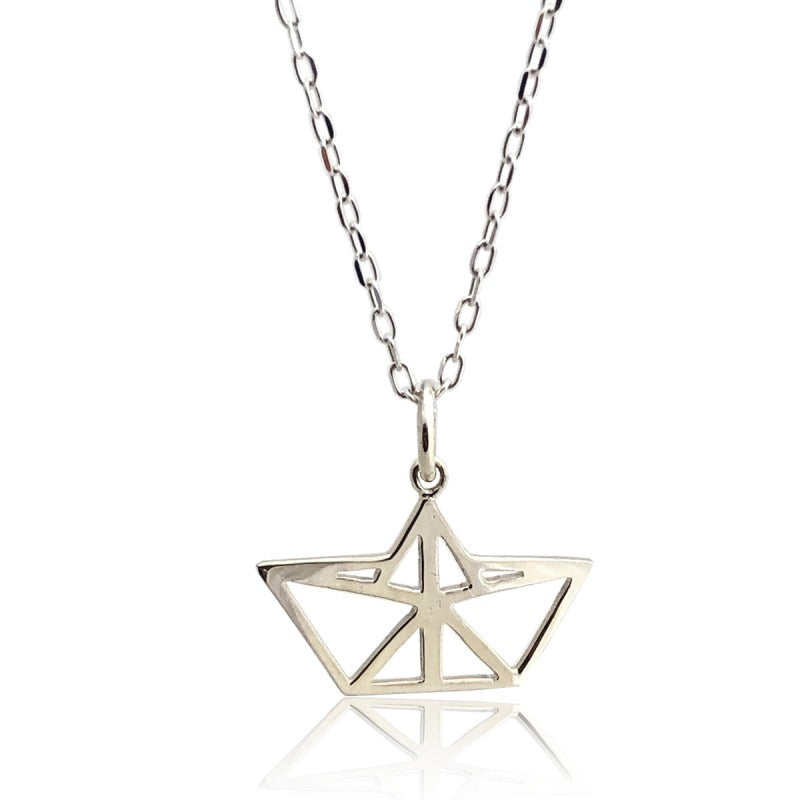 Dije de plata 925 Barco artesanal — Luminé Zacatecas