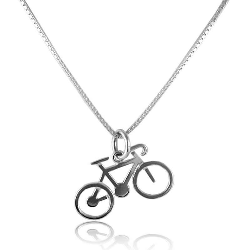 Dije de plata 925 Bicicleta artesanal — Luminé Zacatecas