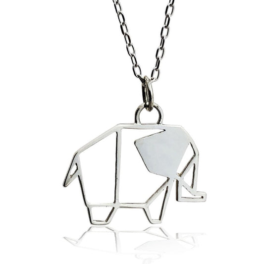 Dije de plata 925 Elefante artesanal — Luminé Zacatecas