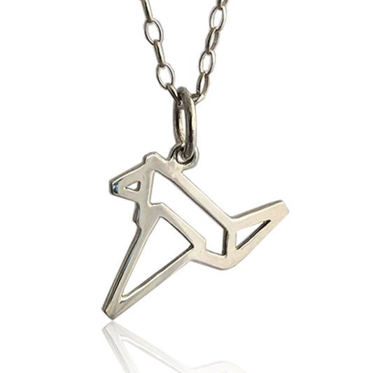 Dije de plata 925 Pájaro II artesanal — Luminé Zacatecas