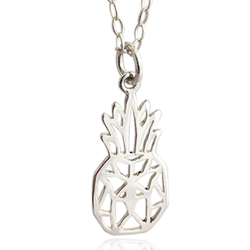 Dije de plata 925 Piña artesanal — Luminé Zacatecas