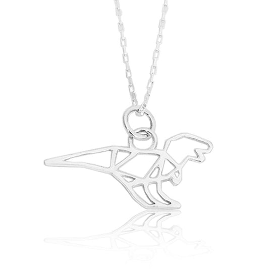 Dije de plata 925 T-Rex artesanal — Luminé Zacatecas