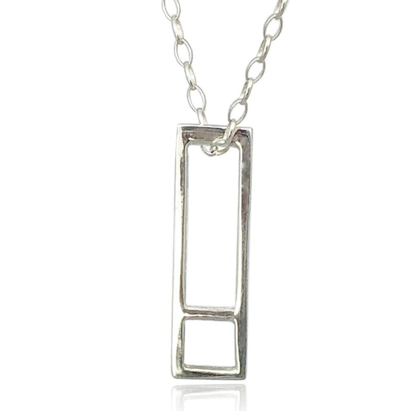 Dije de plata 925 Ventana artesanal — Luminé Zacatecas