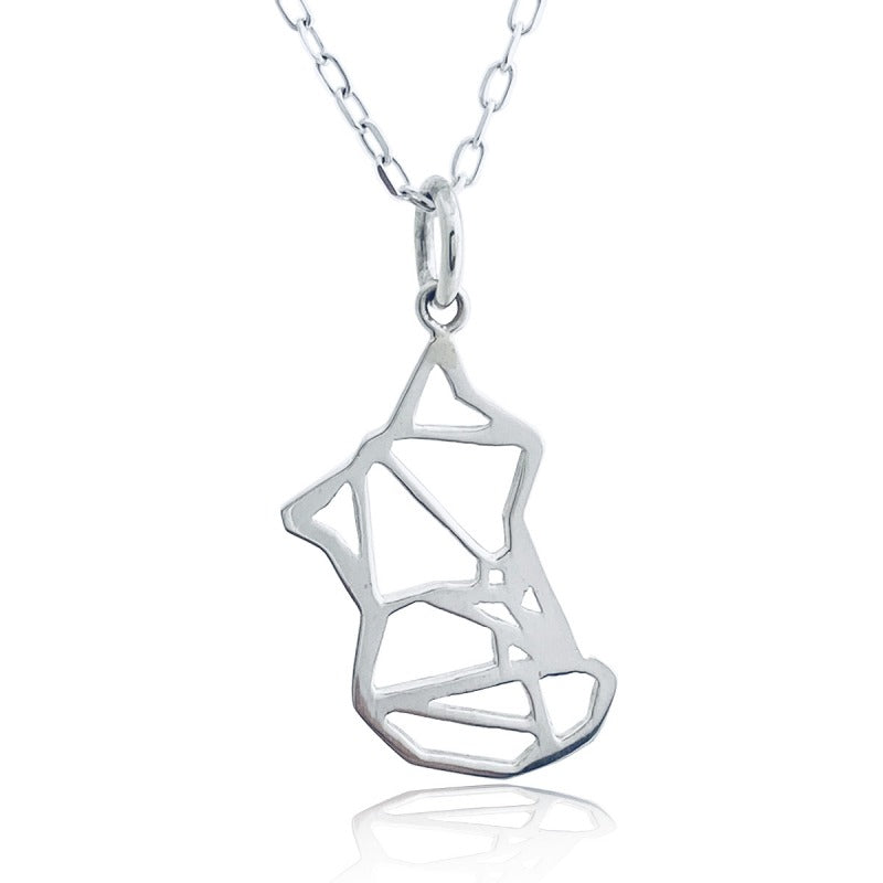Dije de plata 925 Zorro artesanal — Luminé Zacatecas