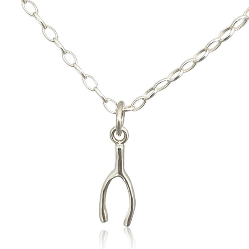 Dije de plata 925 Huesito de la Suerte artesanal — Luminé Zacatecas