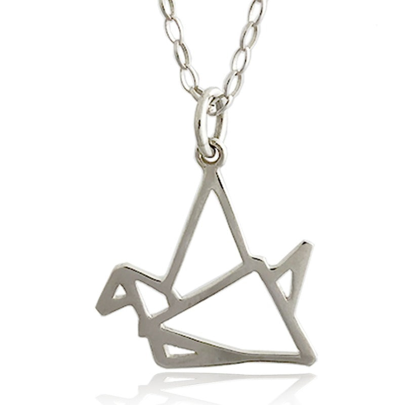 Dije de plata 925 Pájaro III artesanal — Luminé Zacatecas